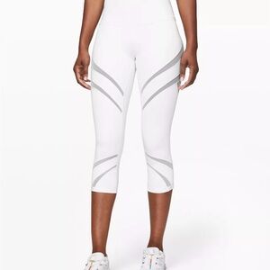Lululemon Wunder Under White Leggings